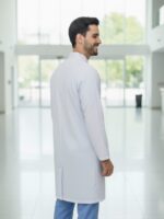 Jaleco Gabardine Gola de Padre Masculino - Imagem 4