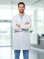 Jaleco Gabardine Social Masculino - Imagem 2